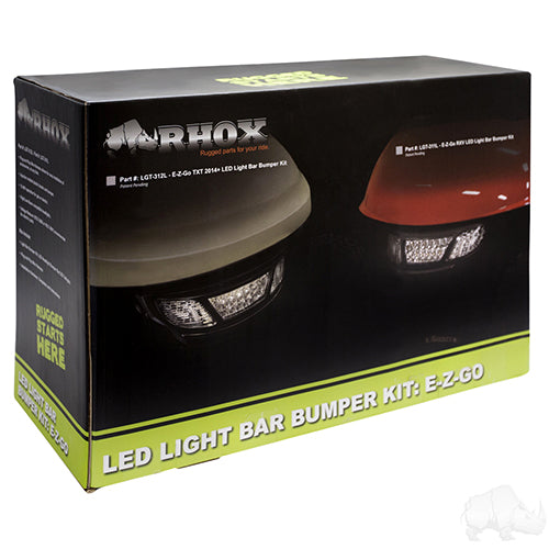Light Bar Bumper Kit - Complete - LED - EZGO TXT 14+