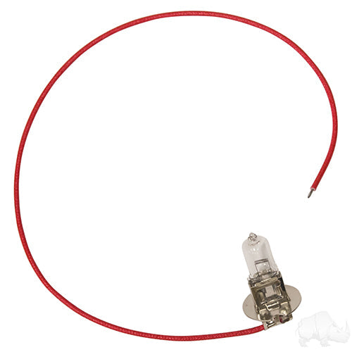 Golf Cart Head Light Bulb - Clear 55W