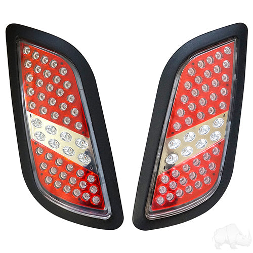 EZGO RXV Golf Cart LED Taillight Set (2008-2015)
