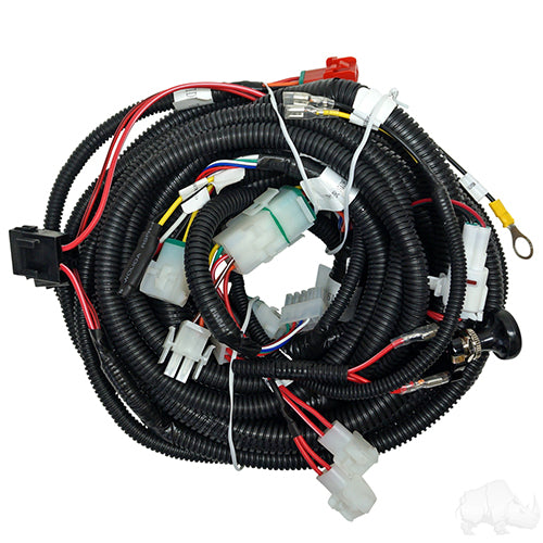 RHOX LED Light Kit w/ RGBW LED Running Lights and Plug and Play Harness, E-Z-Go Express, 12-48V