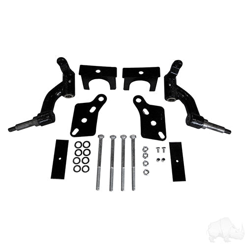 Club Car Precedent/Tempo/Onward Golf Cart Lift Kit - 3" Golf Cart Drop Spindle Lift Kit (2004+)