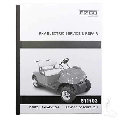 Golf Cart Service Manual - E-Z-Go RXV Electric