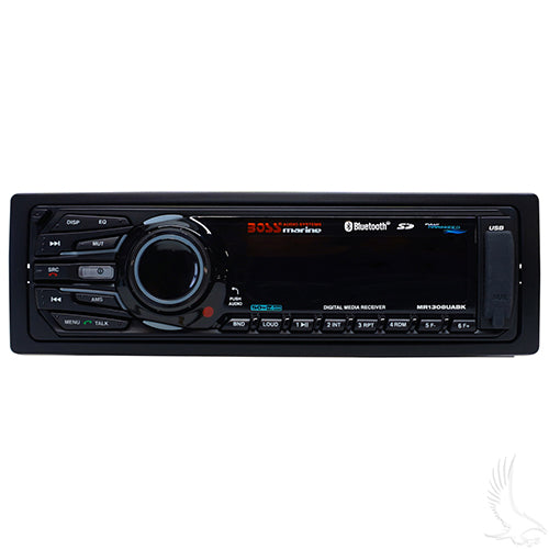 BOSS Dash AM/FM/MPX - Bluetooth Digital Media Receiver w/MP3 Playback - USB/SD/Aux Inputs-No Spkrs