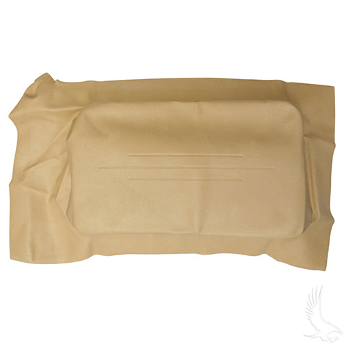 Golf Cart Seat Back Cover - Tan - E-Z-GO Marathon