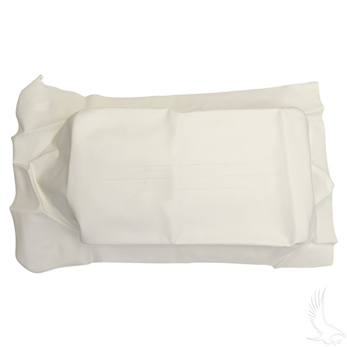 Golf Cart Seat Back Cover - White - E-Z-GO Marathon