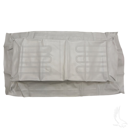 Golf Cart Seat Bottom Cover - Gray - Club Car 2000 & down