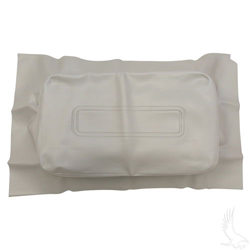 Golf Cart Seat Back Cover - Gray - Club Car 2000 & down