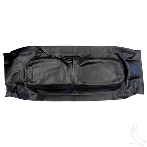 Golf Cart Seat Back Cover - Black - E-Z-GO RXV 08-15