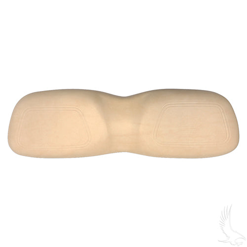 Club Car DS Golf Cart Seat Back Cushion Assembly 2000+ (Buff)