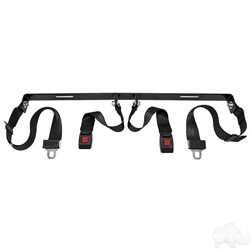Golf Cart Seat Belt Kit - 60" Extended Street Legal Seat Belts