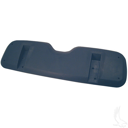 Golf Cart Seat Back Shell - Black Plastic - E-Z-GO TXT 94-13