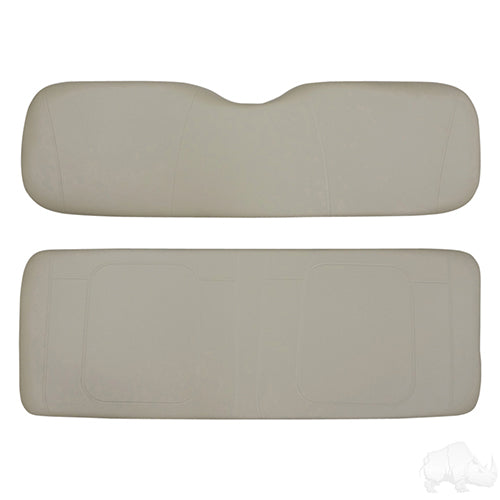 RHOX Golf Cart SS Cushion Set - Stone - Universal Board - Yamaha Drive2 rear seat - Drive