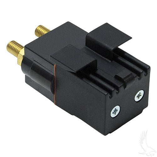 Solenoid, 48V Terminal Copper, Club Car Tempo, Precedent with Slide in Mounting Bracket