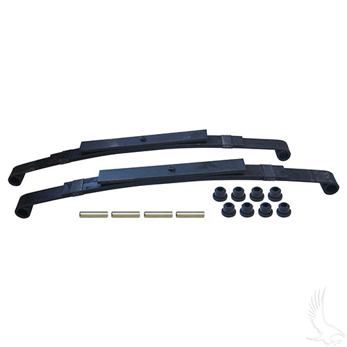 EZGO TXT Golf Cart Rear Dual Action Leaf Spring Kit - Electric 1996+ - Gas 1996-2008