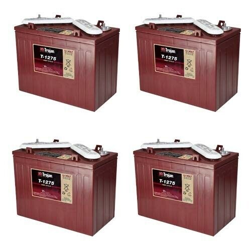 Trojan T-1275 Batteries - 12 Volt (4 Pack, 48V)