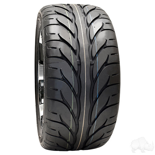 RHOX Kenda Kruzer 205/35R14 Steel Belted Radial Golf Cart Tire (19.5" Tall -  DOT -  4 Ply)