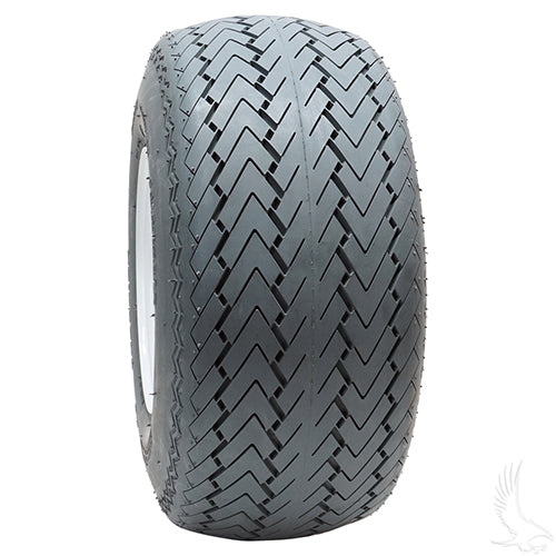 Non-Marking Gray Golf Cart Tire -  18x8.5-8 -  6 Ply (18" Tall)
