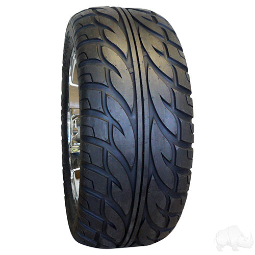 RHOX Radial 22x10R14" Golf Cart Tire (22" Tall  -  DOT -  4 Ply)