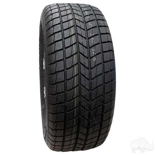 RHOX Road Hawk -  215/50 R12 Steel Belted Radial Golf Cart Tire (20.5" Tall -  4 Ply -  DOT)
