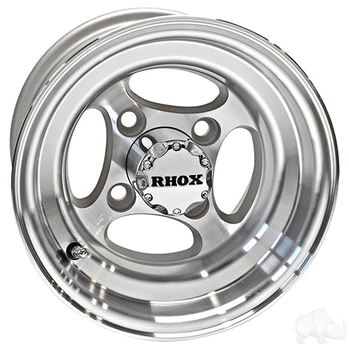 RHOX Indy -  Machined w/ Center Cap -  10x7 ET-22