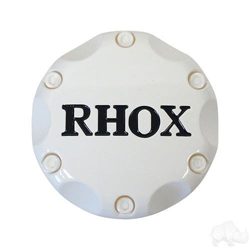 Center Cap - White with Black RHOX