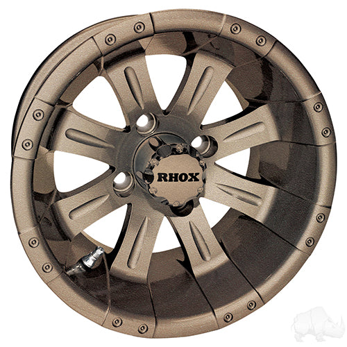 12'' RHOX Vegas Golf Cart Wheel - Halcyon - 12x7 ET-25