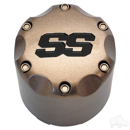 Center Cap -  Halcyon with Black SS