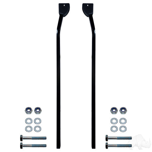 RHOX Top Strut Set - Rear - Club Car Tempo - Precedent w/ OEM Top - Utility Box