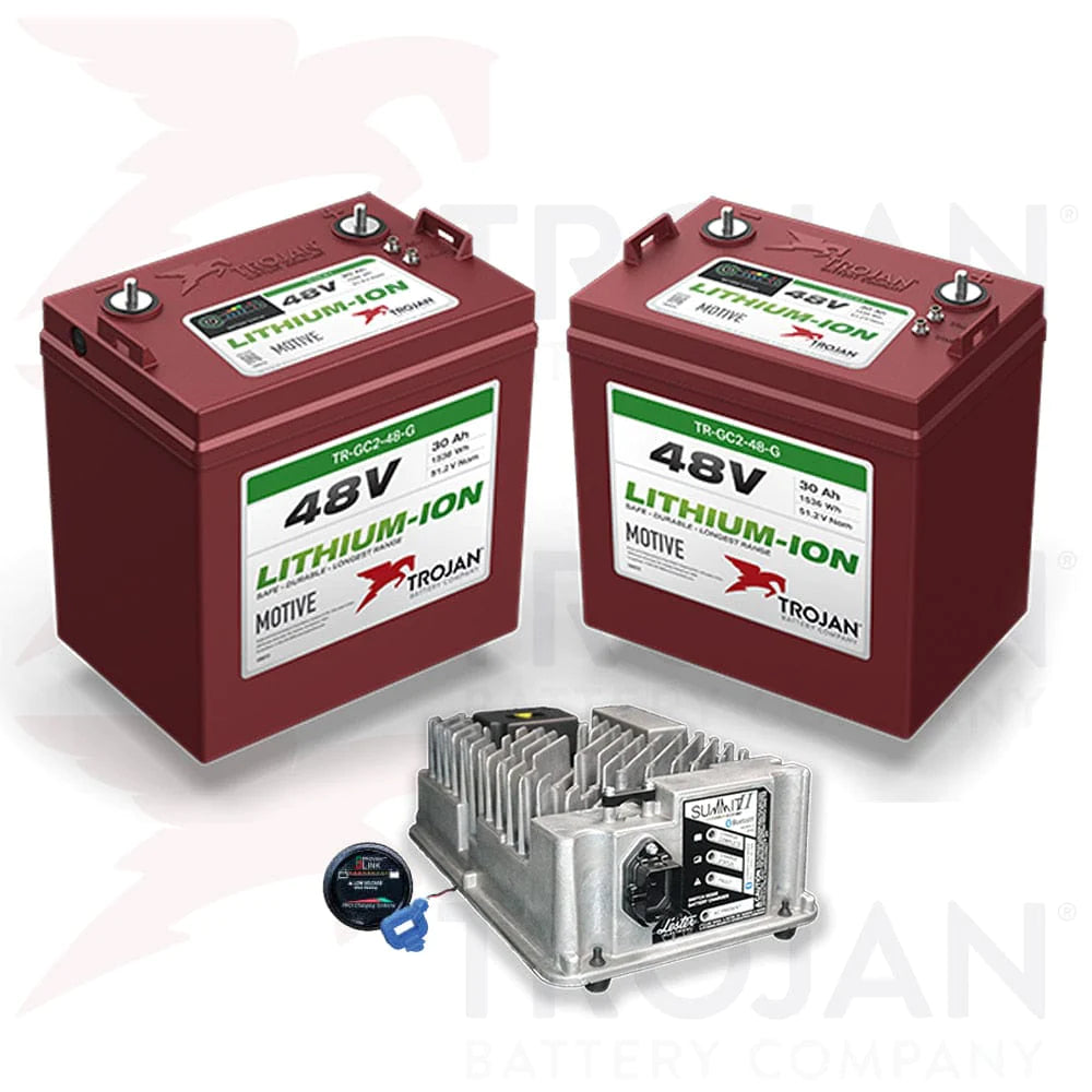 Trojan® Lithium 48V Golf Cart Batteries Golf Cart Geeks