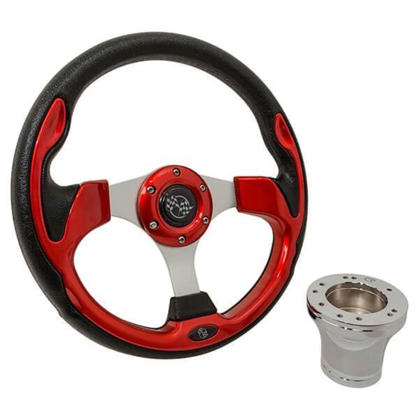 Yamaha Red Rally Steering Wheel (Models G16-Drive2)