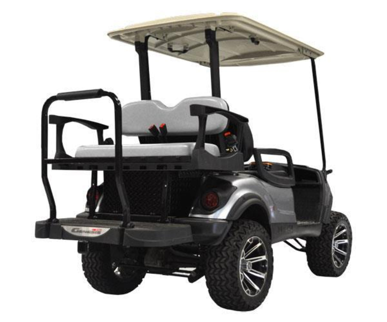 MadJax¬¨√Ü Genesis 300 with Standard Grey Aluminum Rear Flip Seat - Yamaha G29/Drive