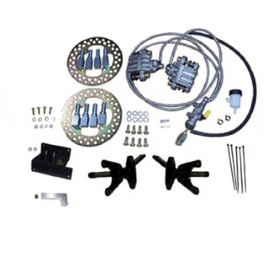 Jake's Club Car Precedent Front Disc Brake Kit w/Long Travel (Years 2008.5-Up)
