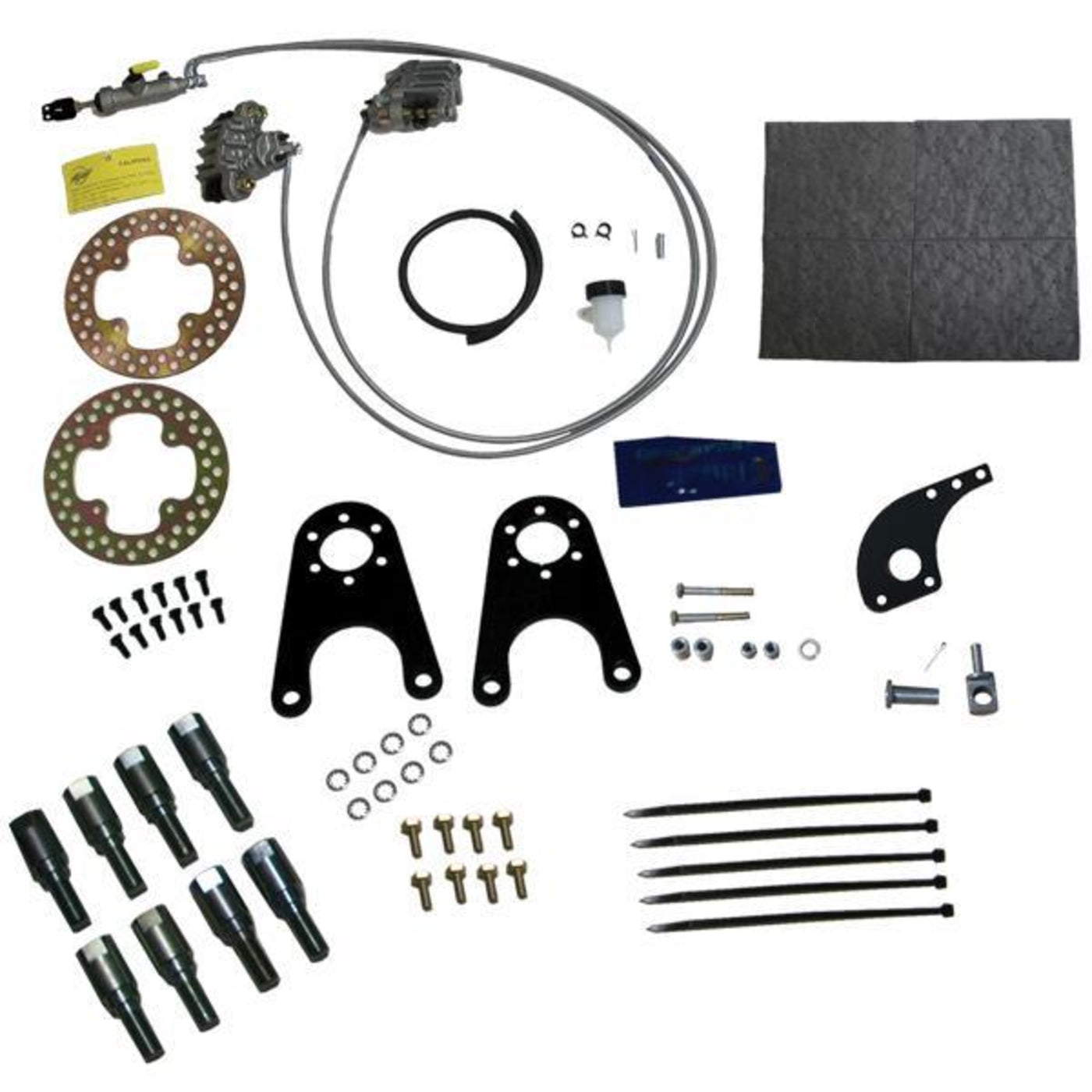 Jake's E-Z-GO RXV Electric Brake Kit W/ Spindle Lift (Years 2008-Up)