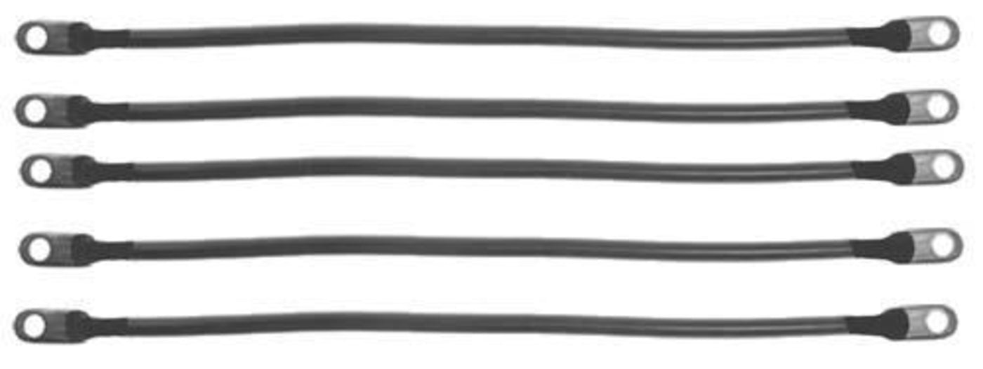 6 Gauge 48V 14" Battery Cable Set For Club Car DS (Years 1995-Up)