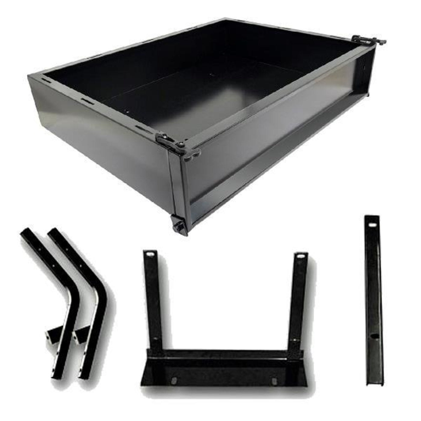 GTW¬Æ Black Steel Cargo Box Kit For Yamaha (Models G14-G22)