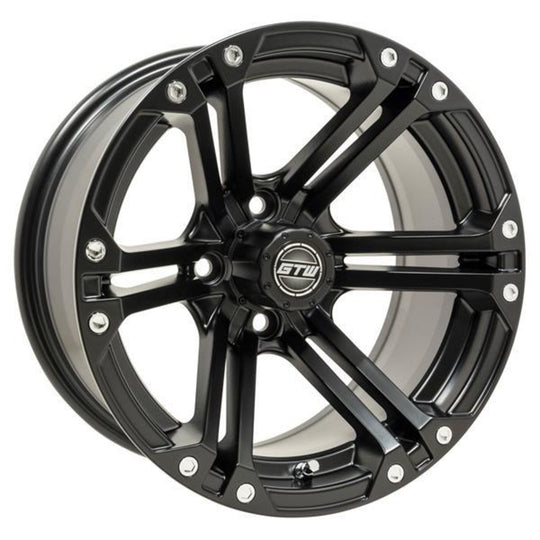 14x7 GTW Matte Black Specter Wheel