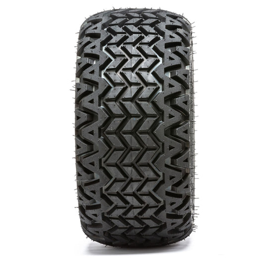 10" GTW Tempest Black and Machined Wheels with 20" Predator A/T Tires  Set of 4