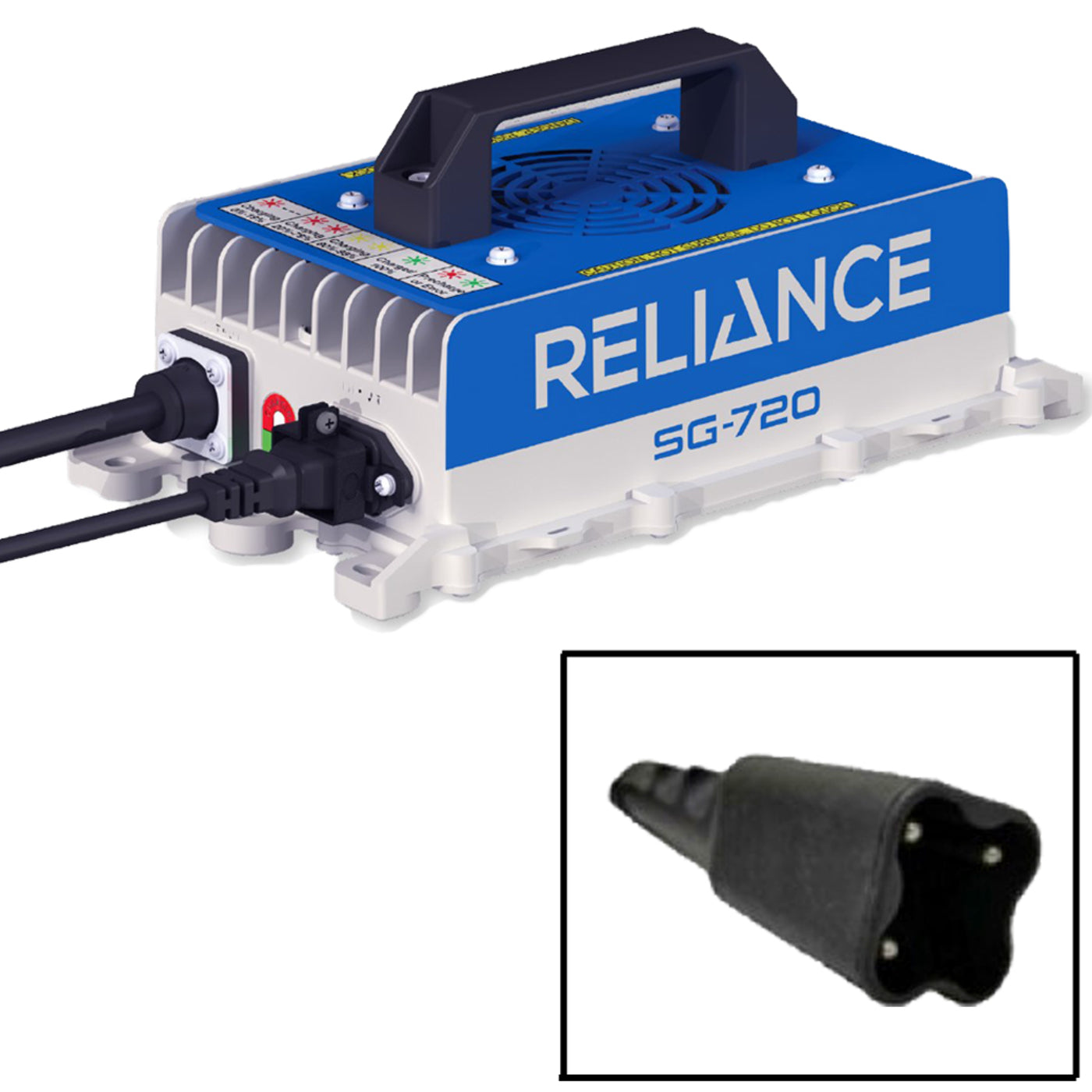 RELIANCE‚Ñ¢ SG-720 High Frequency Industrial Yamaha Charger - 48v G29/Drive & Drive2 Paddle