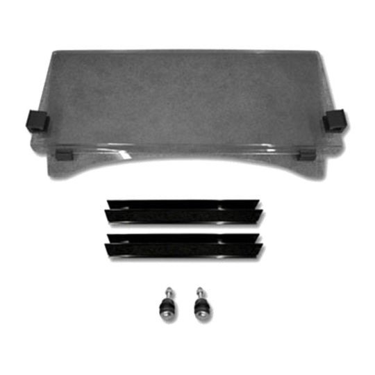 MadJax Golf Cart 2pc Tinted Windshield - Club Car Precedent (Years 2004-UP)