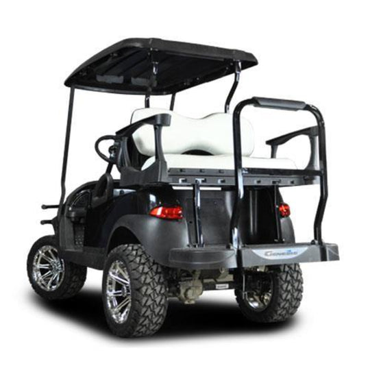 MadJax Genesis 250 with Deluxe White Steel Rear Flip Seat - Club Car Precedent 2004-Up