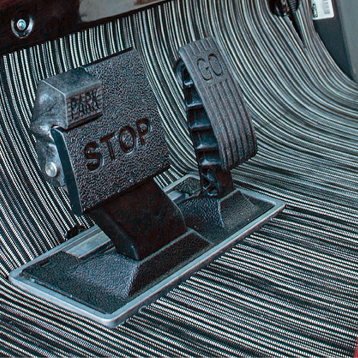 Chilewich¬¨√Ü Premium E-Z-GO TXT Black Ribweave Floor Mat (Years 2001.5-Up)